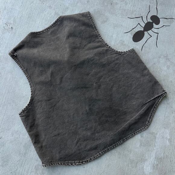 Vintage Y2K Carhartt V13 TMB brown work wear vest - Picture 4 of 5